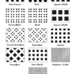 CH. ALUMINIO PERF. 2000 x 1000 x 1,5 CUAD.20 N 20 LACADA BLANCA 2C