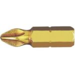 PUNTA PHILIPS PH-2 1/4" x 25 TITANIO