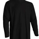 CAMISETA NEGRA MANGA LARGA S