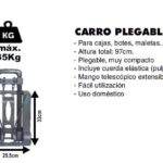 CARRO PLEGABLE COMPACT MAX 35 KG MT-14325