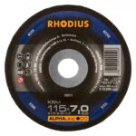DISCO REPASO KSM 115 x 7 x 22  RHODIUS ALPHALINE