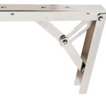 ESCUADRA CROMADA PLEGABLE 400