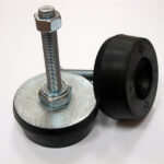 SOPORTE ANTIVIBRATORIO SERIE ALTA-1 ESPIGA FIJA Ø 90 M-12 H 33