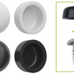 TAPON PVC PARA CABEZA  DIN 7981/7504-N NEGRO Ø 4,8