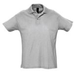 POLO MANGA CORTA GRIS XL