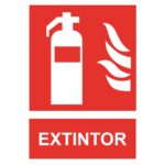 SEÑAL  EXTINTOR A4 CLASE B FOTOLUM.EX-001