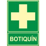 SEÑAL BOTIQUIN A4 EV-079